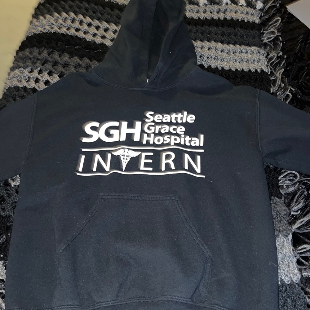 GREYS ANATOMY hoodie SMALL